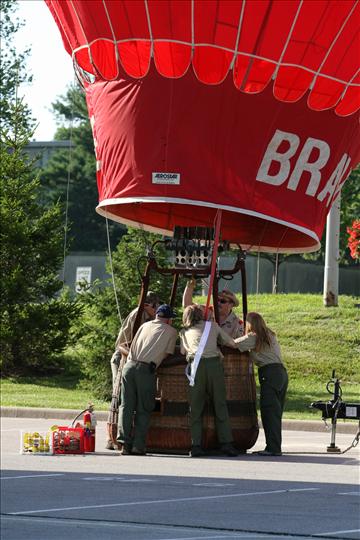 A Hot Air Balloon at NOAC 2009