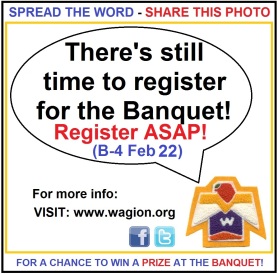 IMPORTANT: Banquet Registration Update